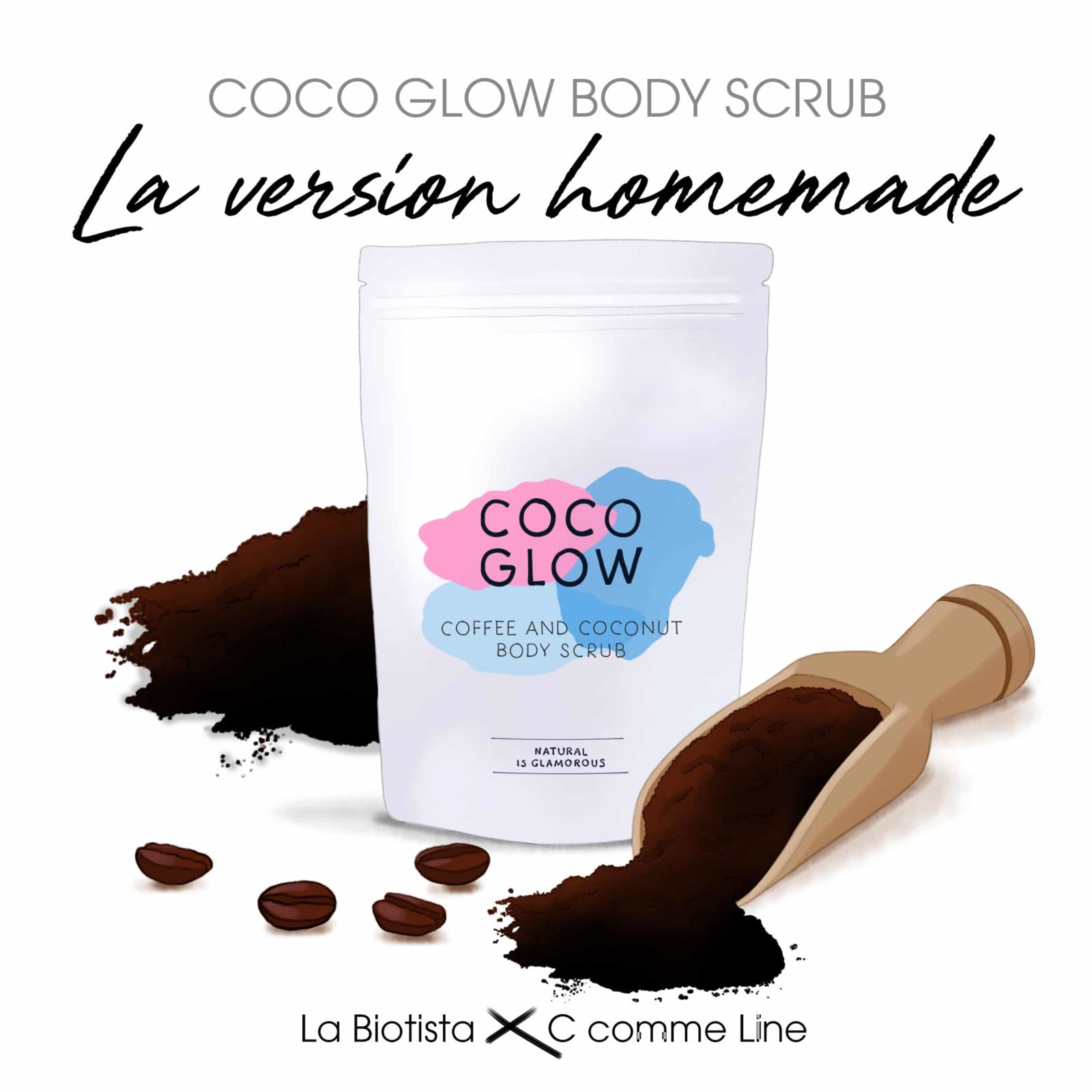 Dupe du gommage corporel au café Hellobody