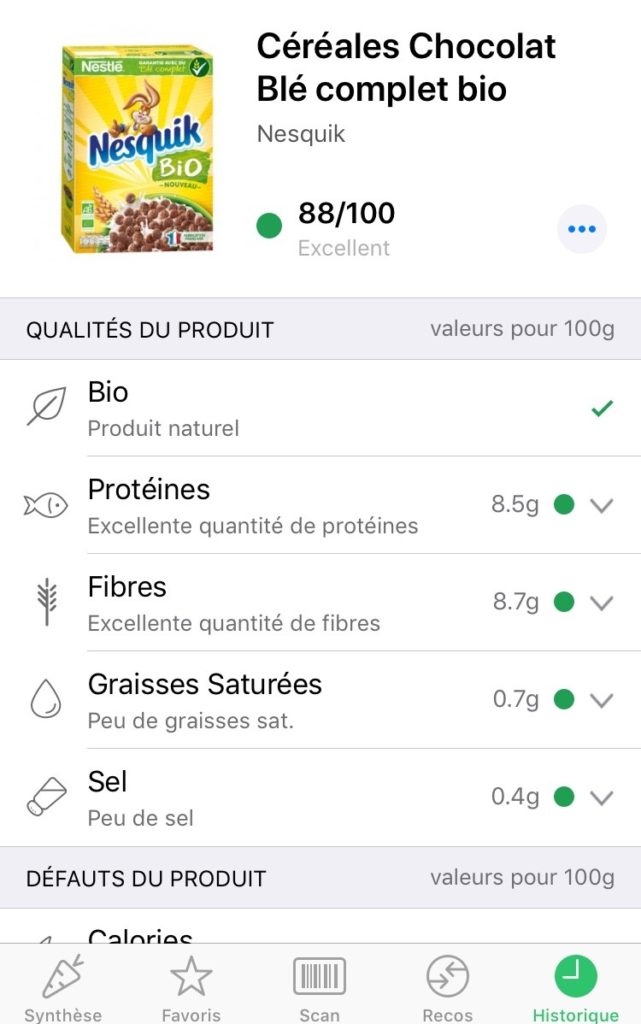 yuka l'application pour manger mieux