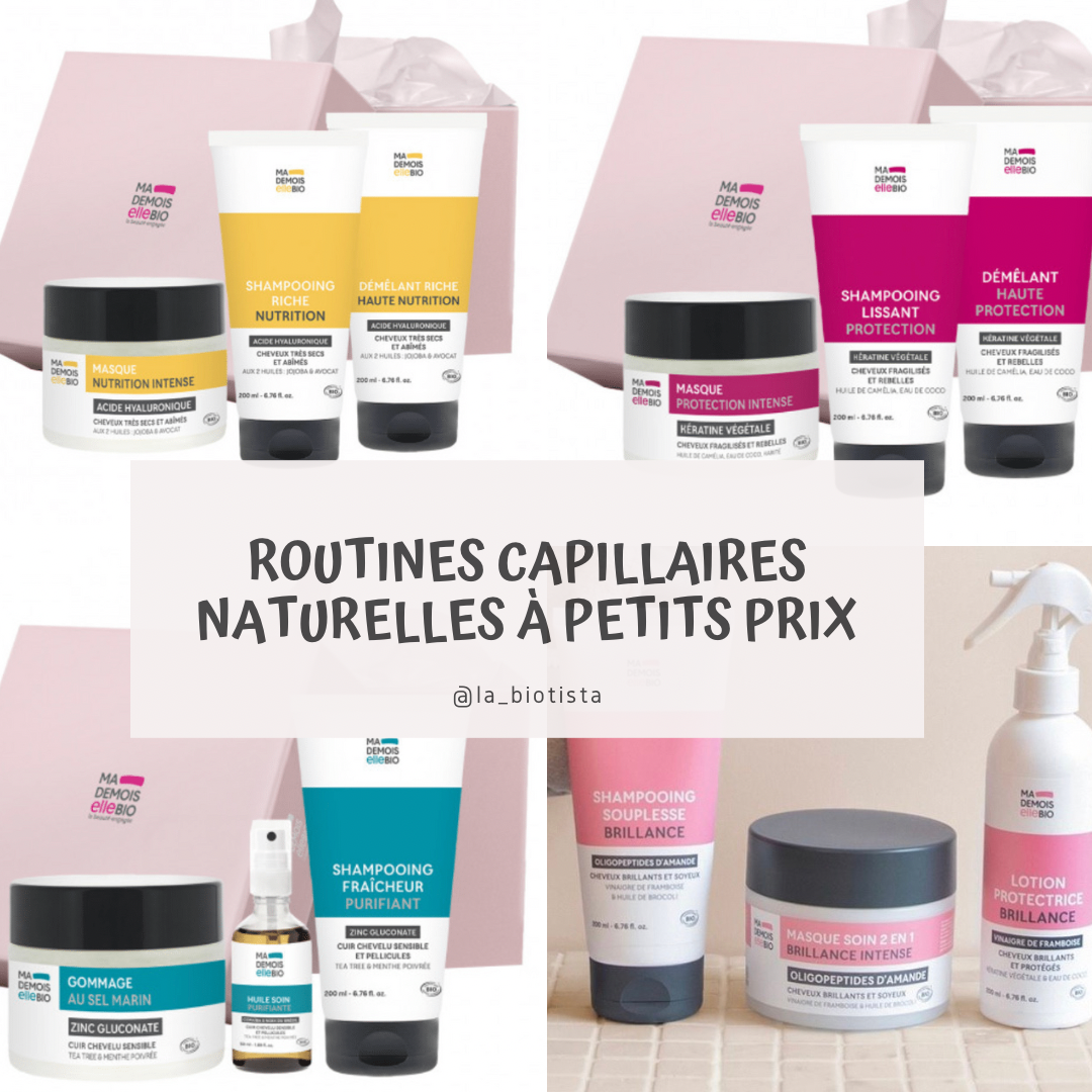 Routines capillaires naturelles à petits prix