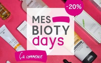 Les BIOTY DAYS mademoiselle bio : LES indispensables